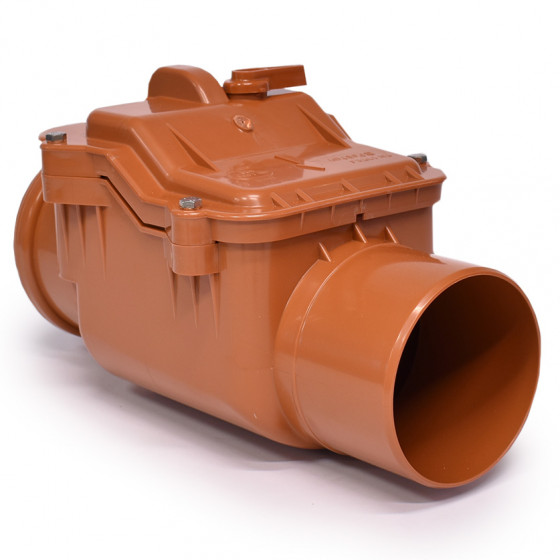 PP Ontstoppingsstuk 160 mm met Terugslagklep