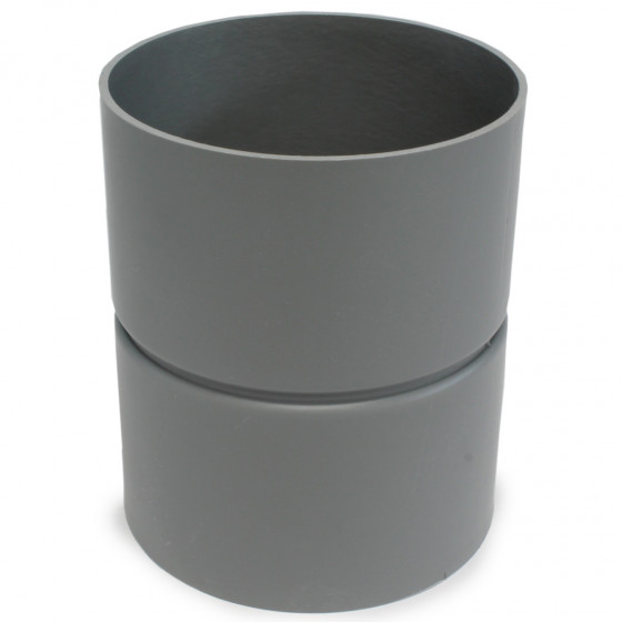 PVC Verbindingsmof 2x Manchetmof 100 mm
